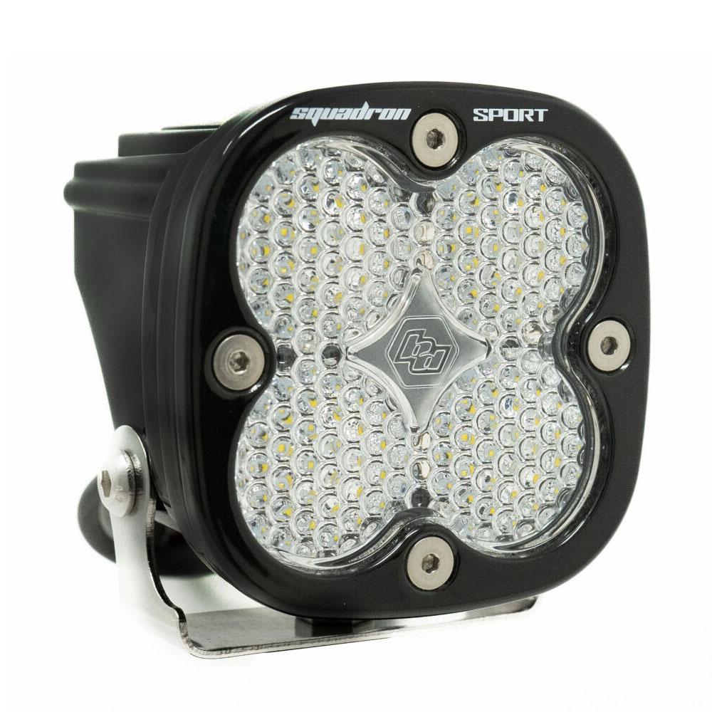 Baja Designs Squadron Sport Black LED Auxiliary Light Pod - Compact & Powerful