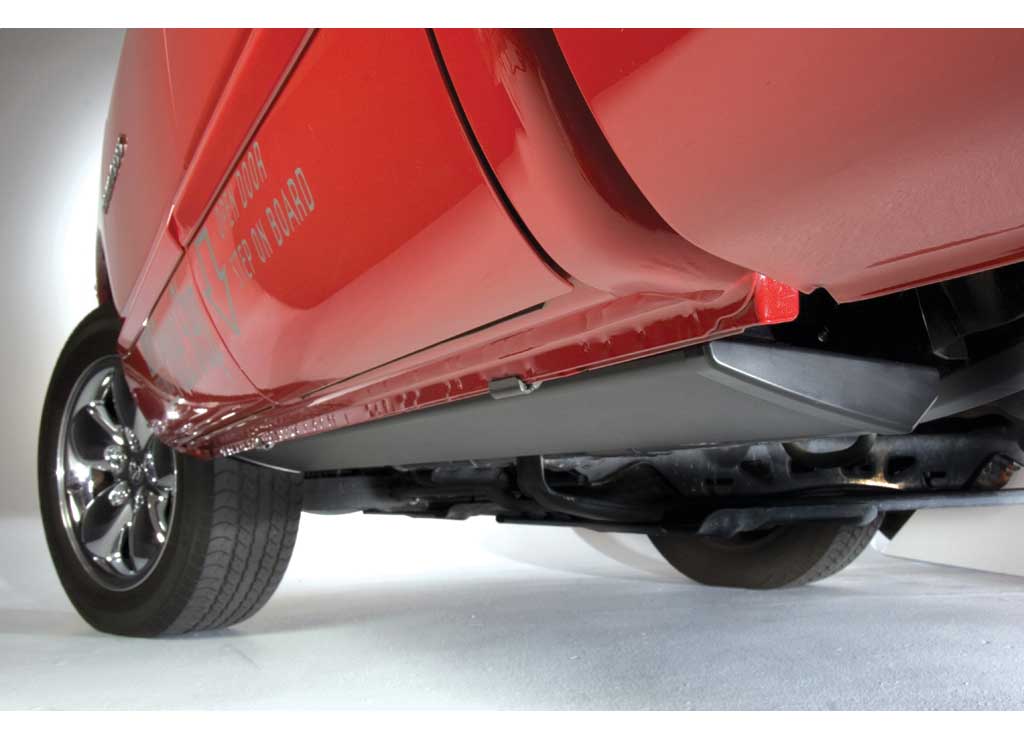 02-16 F250/F350/F450/02-03 EXCURSION(SUPERCAB REQ CUTTING) POWERSTEP W/LIGHT KIT Amp Research