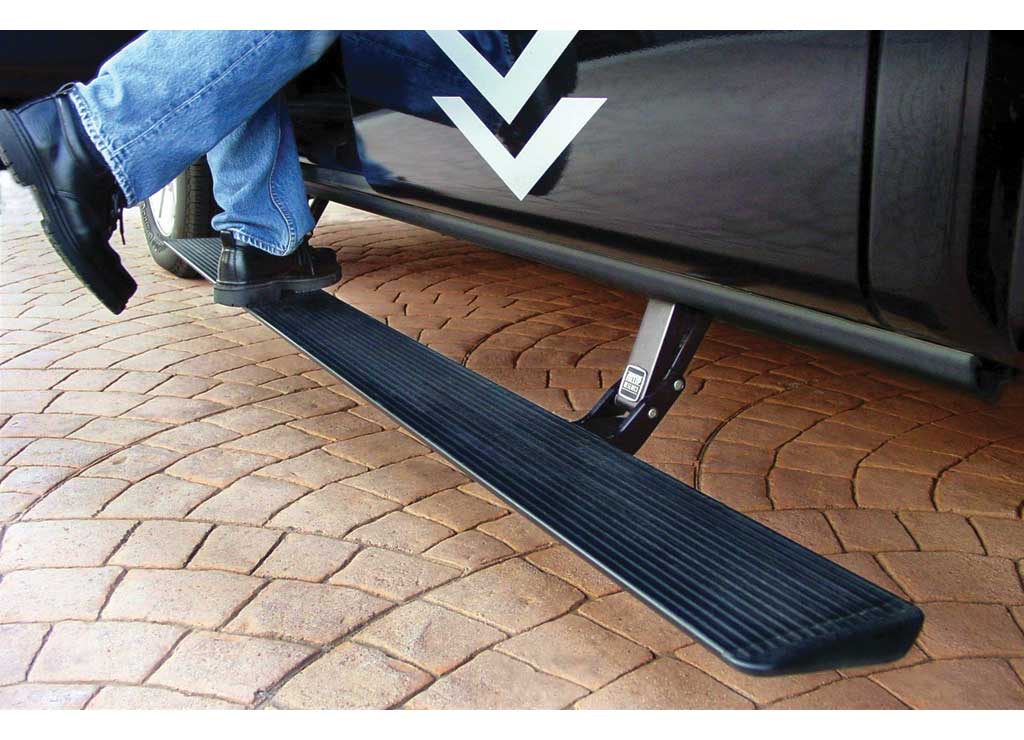 04-08 F150 QUAD/CREW (QUAD REQ CUTTING) 06-08 LINCOLN MARK LT POWERSTEP W/LIGHT KIT Amp Research