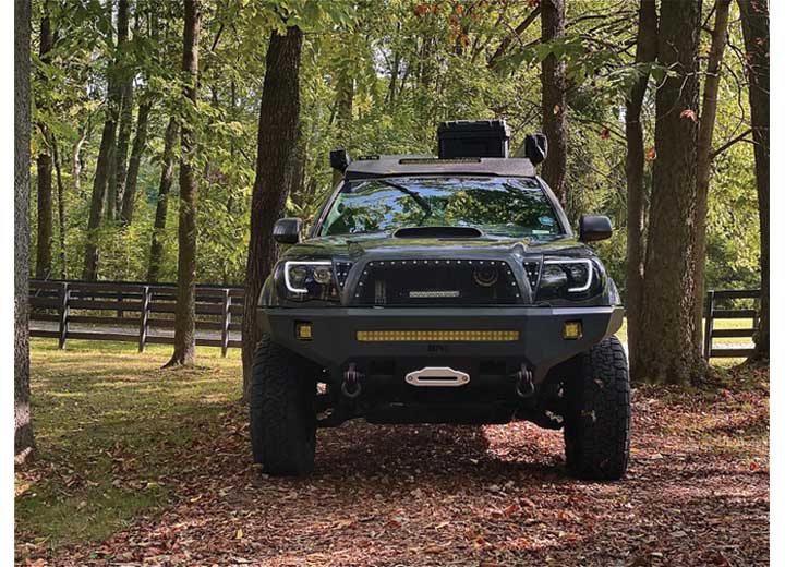 05-15 TACOMA PRO SERIES FRONT WINCH BUMPER BLACK