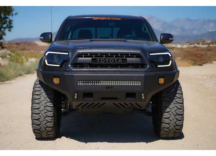 05-15 TACOMA PRO SERIES FRONT WINCH BUMPER BLACK
