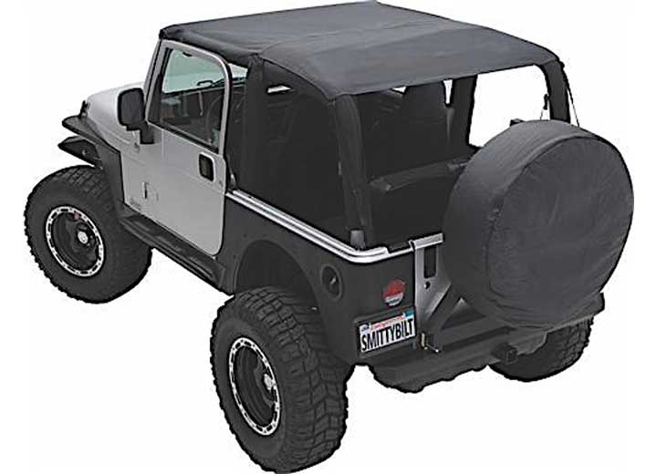 07-09 WRANGLER (JK) - 2 DOOR EXTENDED TOP - BLACK DIAMOND Smittybilt