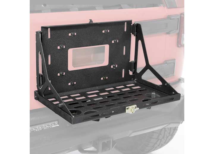 07-18 JEEP WRANGLER 2/4 DOOR 07-17 JEEP WRANGLER 2/4 DOOR TAILGATE TABLE