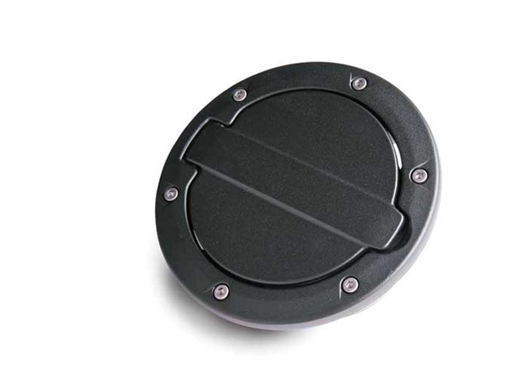 Amp Research - 07 - 18 WRANGLER DOOR BLACK FUEL DOOR