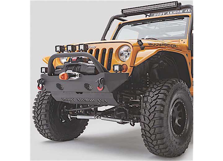 07-18 WRANGLER FRONT BUMPER MID STUBBY