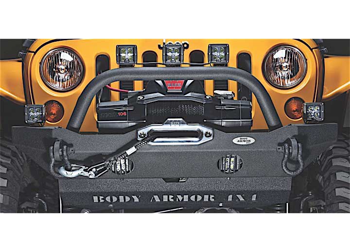 07-18 WRANGLER FRONT BUMPER MID STUBBY