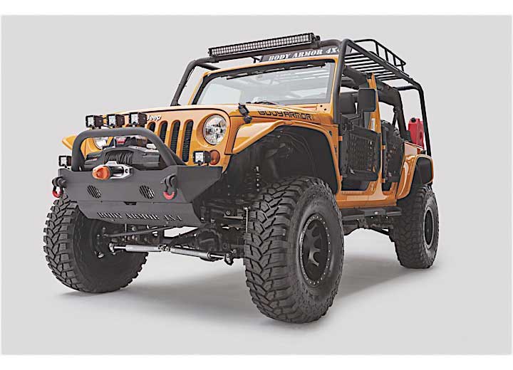 07-18 WRANGLER FRONT BUMPER MID STUBBY