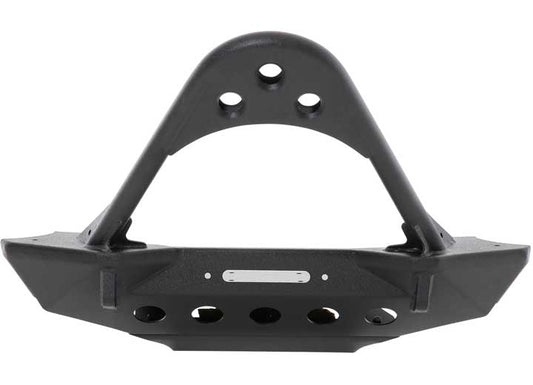 07-18 WRANGLER JK 2/4 DR SRC FRONT STINGER BUMPER W/D-RING MOUNTS; BLACK TEXTURED