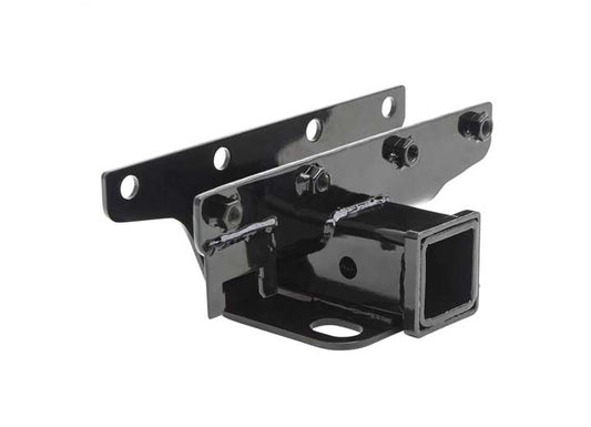 07-18 WRANGLER JK 2/4DR FACTORY STYLE 2IN RECEIVER HITCH; CLASS III; BOLT ON; GLOSS BLACK