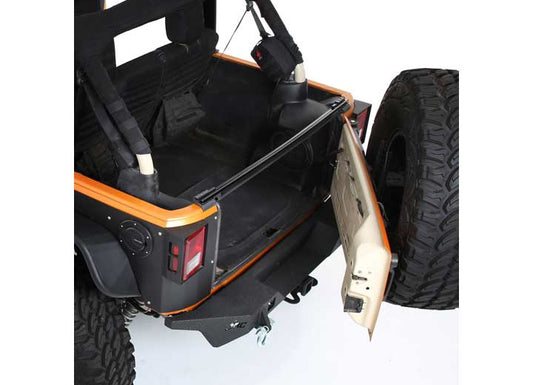 Smittybilt Soft Top Tailgate Bar - 2007-2018 Jeep Wrangler JK 2/4-Door