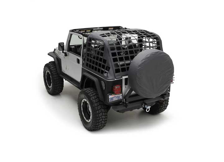 07-18 WRANGLER JK 2DR CRES2 HEAVY DUTY CARGO RESTRAINT SYSTEM; 2IN WEBBING; BLACK