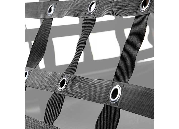 07-18 WRANGLER JK 4DR CRES2 CARGO RESTRAINT SYSTEM; 2IN NYLON WEBBING; BLACK Smittybilt