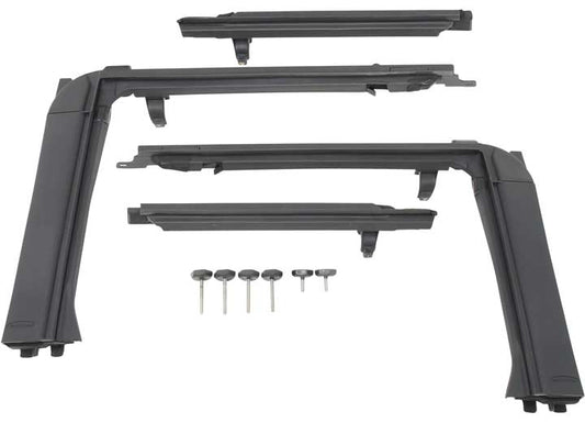 07-18 WRANGLER JK 4DR OE- STYLE DOOR SURROUNDS; INCLUDES SIX KNOBS