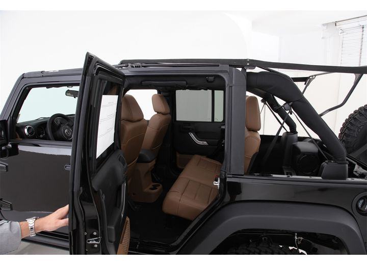 07-18 WRANGLER JK O.E. STYLE DOOR SURROUNDS Smittybilt