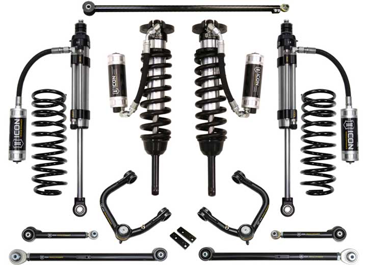 10-13 FJ/4RUNNER Stage 8 Off-Road Suspension System with Adjustable Tubular Upper Control Arms Icon Vehicle Dynamics