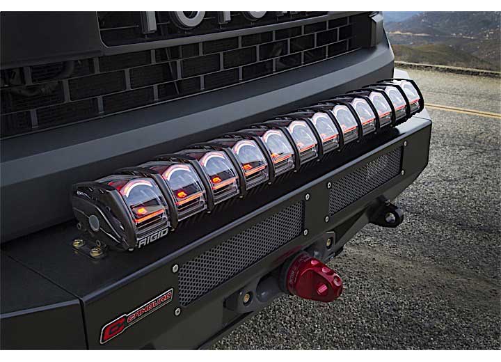10-Inch Off-Road LED Light Bar with Integrated GPS Navigation System