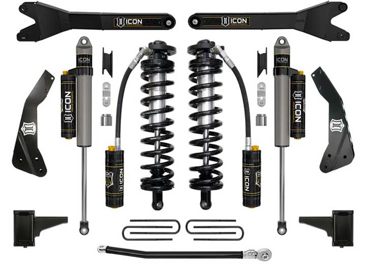 Icon Vehicle Dynamics - 11 - 16 F250/F350 4 - 5.5IN STAGE 4 COILOVER CONVERSION SYSTEM W RADIUS ARM