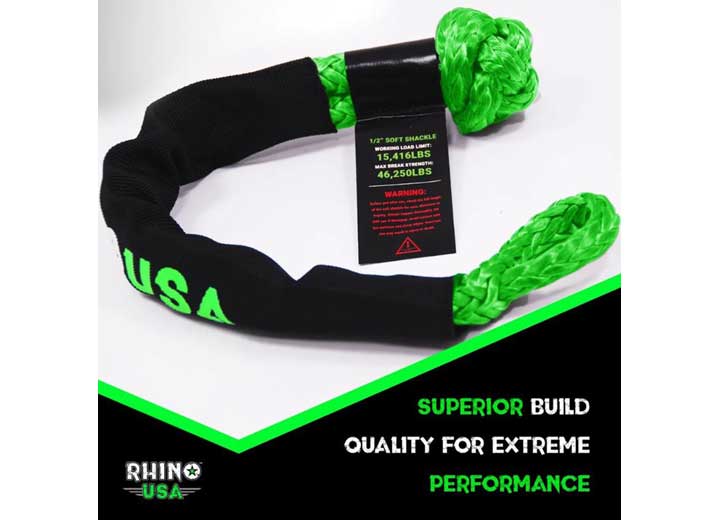 1/2 Inch Lightweight Synthetic Soft Shackles