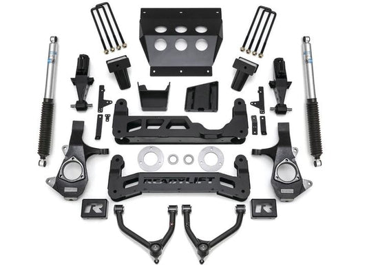 ReadyLift Suspension - 14 - 18 CHEVY/GMC 1500 7IN BIG LIFT KIT W/OE STAMPED UPPER CONTROL ARMS W/BILSTEIN SHOCKS