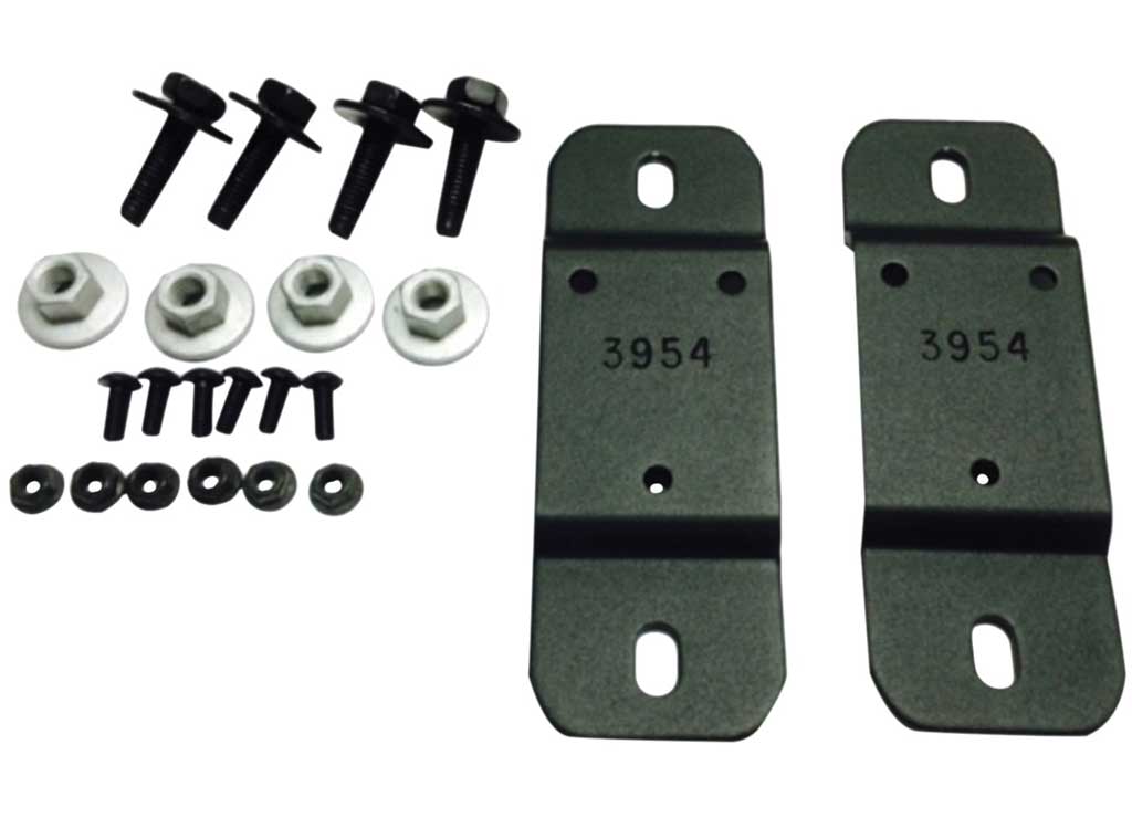 Amp Research - 14 - 21 RAM 2500/3500 DUALLY BRACKET KIT BLACK