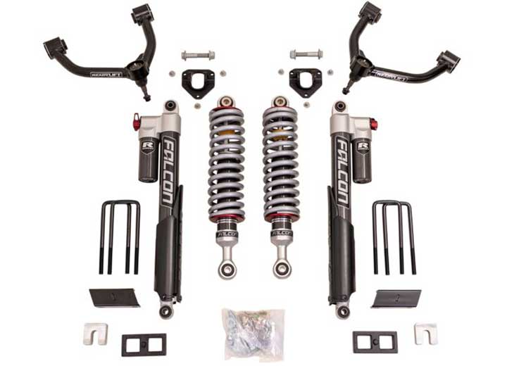 ReadyLift Suspension - 15 - 22 CHEVROLET/GMC 4WD 3.5IN SST 2.1 LIFT KIT EQUIPPED W/ FALCON 2.1 STRUT/SHOC