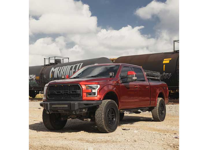 15-C FORD F150/F250/F350 NERF STEP SQUARED BLACK