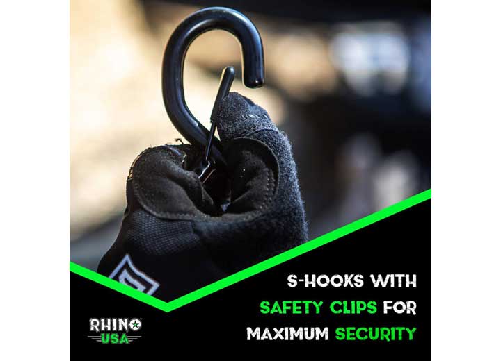 15FT Heavy Duty Green Ratchet Tie-Downs - 4-Pack for Secure Cargo Transport