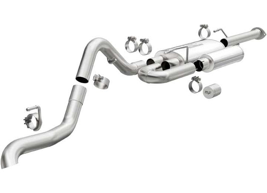 16-22 TACOMA OVERLAND SERIES CAT-BACK EXHAUST SYSTEM