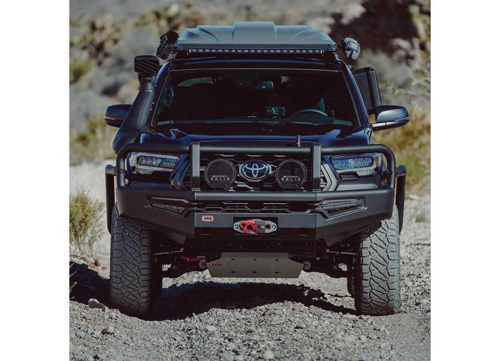 16-23 TACOMA SUMMIT MKII WINCH BUMPER KIT WITH LED FOG LIGHTS & A WINCH INSTALL KIT ARB Usa/Old Man Emu