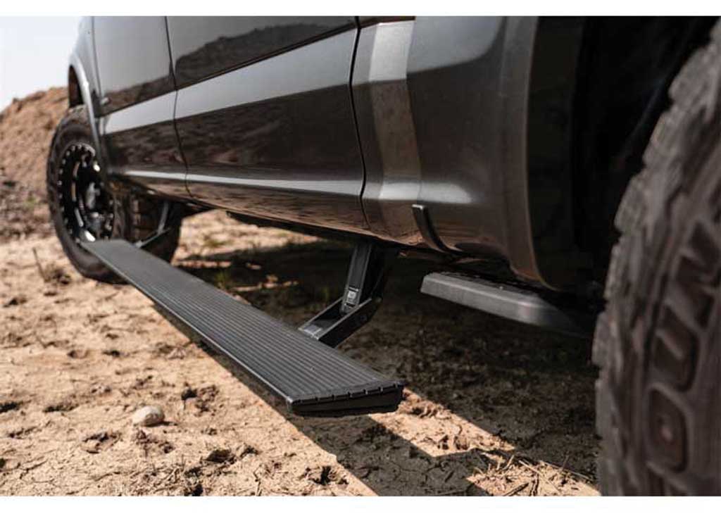 17-19 F250/F350/F450 POWERSTEP XTREME BLACK RUNNING BOARD Amp Research