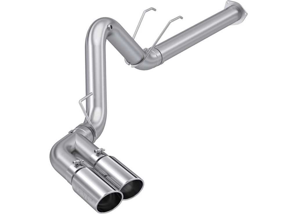 17-C 4-Inch Filter Back Exhaust System for Ford F250/F350/F450 - Single Side Dual Exit, Aluminized Design MBRP, Inc.