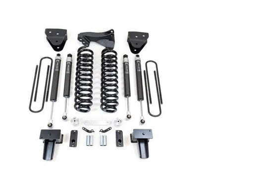 17-C FORD F250/F350/F450 DIESEL 4IN COIL SPRING LIFT KIT W/FALCON 1.1 MONOTUBE FRT/RR SHOCKS