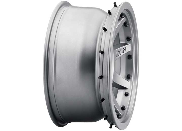 17" REBOUND PRO WHEELS SIZE 17X8.5 FINISH TITANIUM BOLT PATTERN 6 x 5.5" BACKSPACE 4.75" OFFSET 0mm