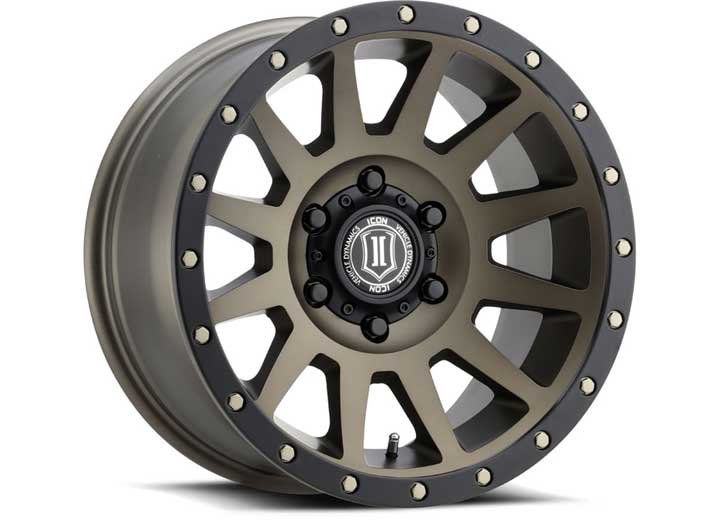 17 X 8.5 COMPRESSION 6 X 5.5IN 4.75INBP 0MM OFFSET- BRONZE