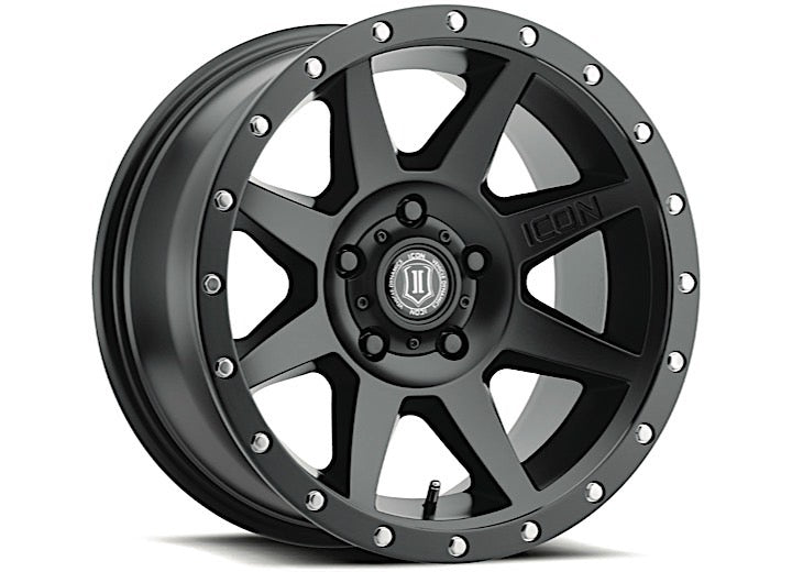17 X 8.5 REBOUND 5 X 150 5.75INBP 25MM OFFSET- SAT BLACK