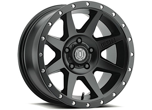 17 X 8.5 REBOUND  5 X 150 5.75INBP 25MM OFFSET- SAT BLACK