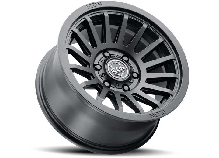 17 X 8.5 RECON SLX 6 x 5.5IN BOLT PATTERN 5.75IN BACKSPACE SAT BLACK