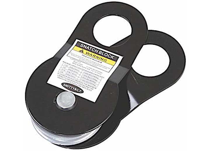 17,600LB SNATCH BLOCK; BLACK FINISH