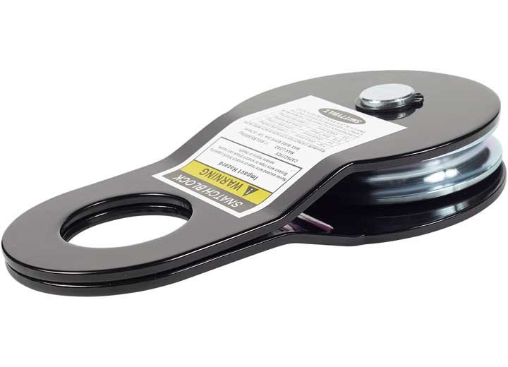 17,600LB SNATCH BLOCK; BLACK FINISH