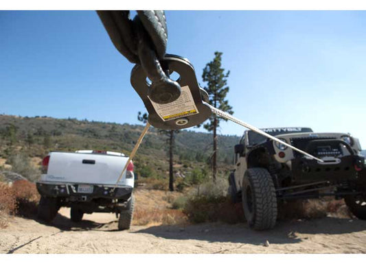 Smittybilt Snatch Block - 17,600 lb Rating, Black Finish