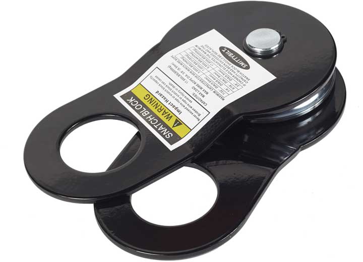 17,600LB SNATCH BLOCK; BLACK FINISH