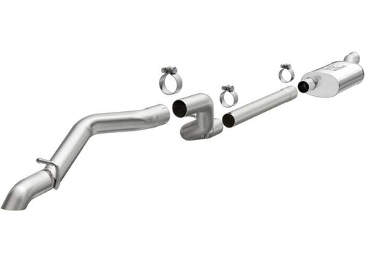 18-22 WRANGLER JL ROCK CRAWLER SERIES CAT-BACK EXHAUST SYSTEM