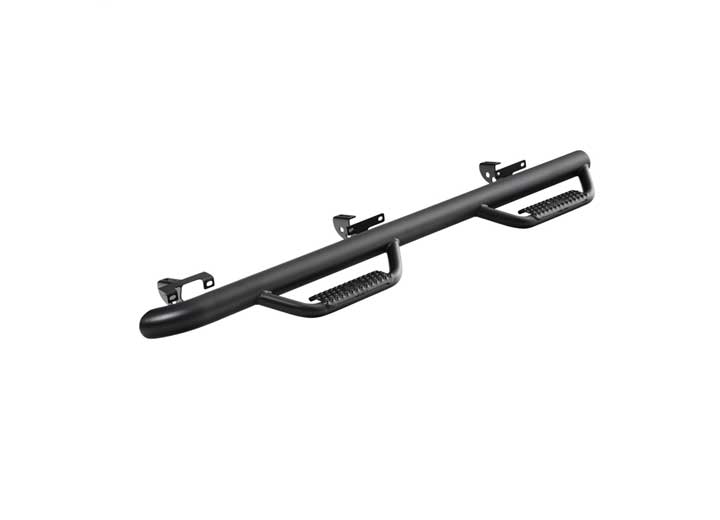 18-C JEEP WRANGLER JL 4DR WHEEL TO WHEEL NERF STEPS (LIGHT TEXTURED BLACK)