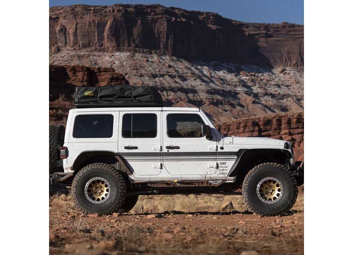 Smittybilt XRC Front and Rear Flat Fender Flare Set - 2018+ Jeep Wrangler JL 4-Door