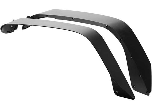 Smittybilt XRC Front and Rear Flat Fender Flare Set - 2018+ Jeep Wrangler JL 4-Door