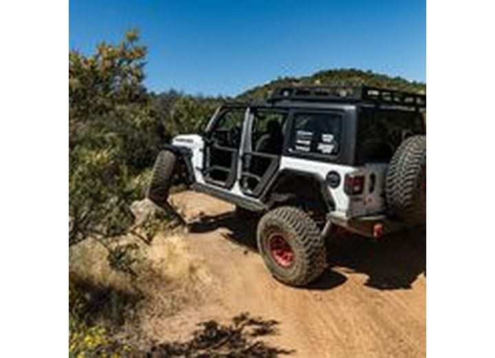 Body Armor 4x4 - 18 - C JEEP WRANGLER JL/ GLADIATOR JT TUBE DOORS REAR, PAIR