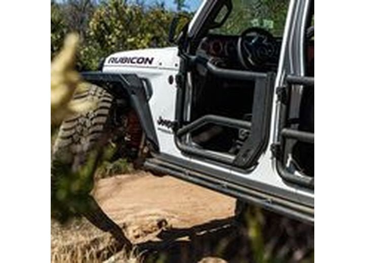 Body Armor 4x4 - 18 - C JEEP WRANGLER JL/ GLADIATOR JT TUBE DOORS REAR, PAIR