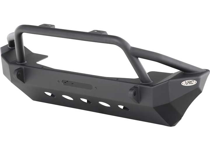 18-C WRANGLER JL; 20-C GLADIATOR XRC GEN1 FRONT BUMPER W/WINCH PLATE; MATTE BLACK