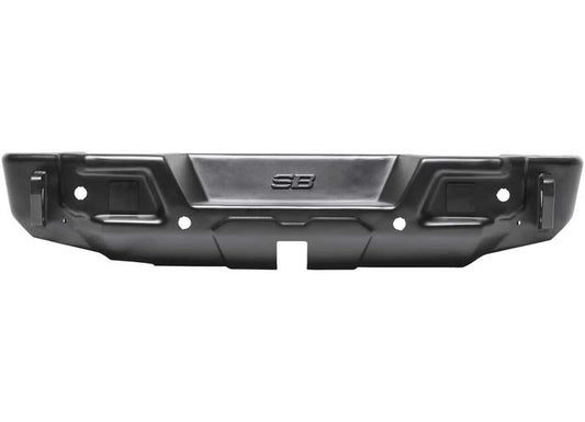 18-C WRANGLER JL 2/4DR STRYKER REAR BUMPER; BLACK