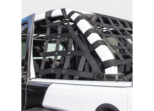 18-C WRANGLER JL 4DR C-RES.2 - CARGO RESTRAINT SYSTEM; BLACK 2" WEBBING